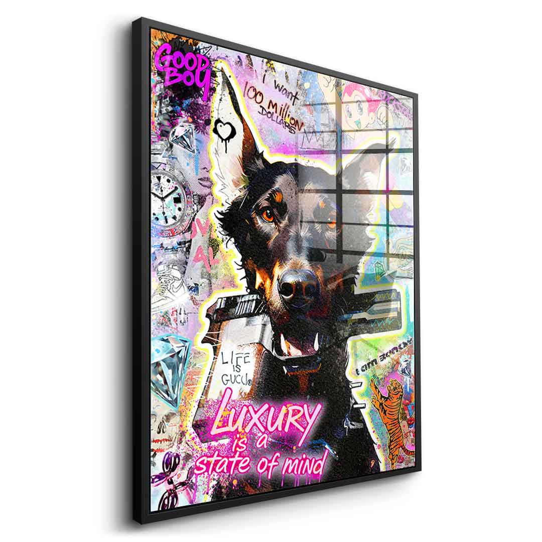 Doberman Luxury - Acrylglas