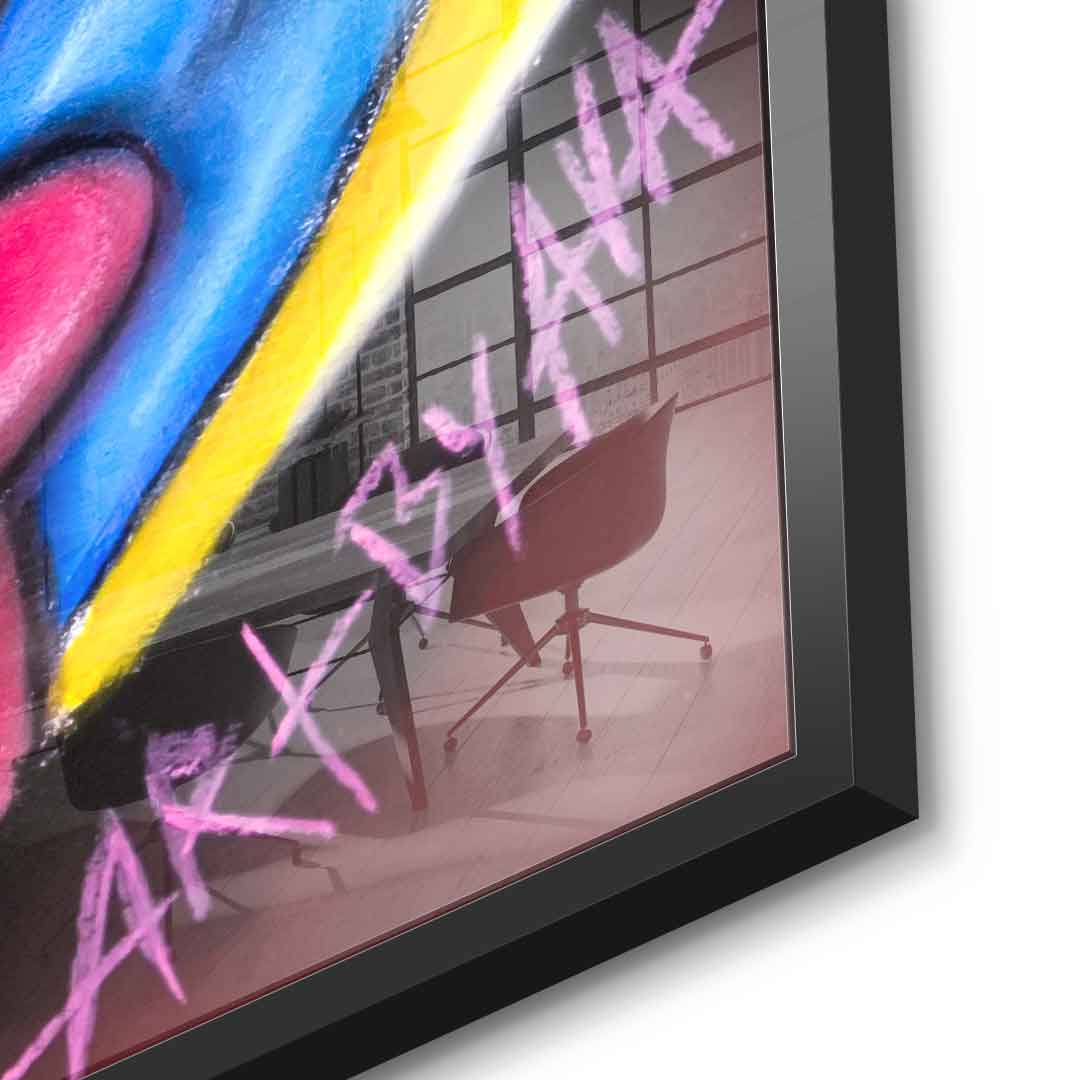 No money Donald - Acrylic glass