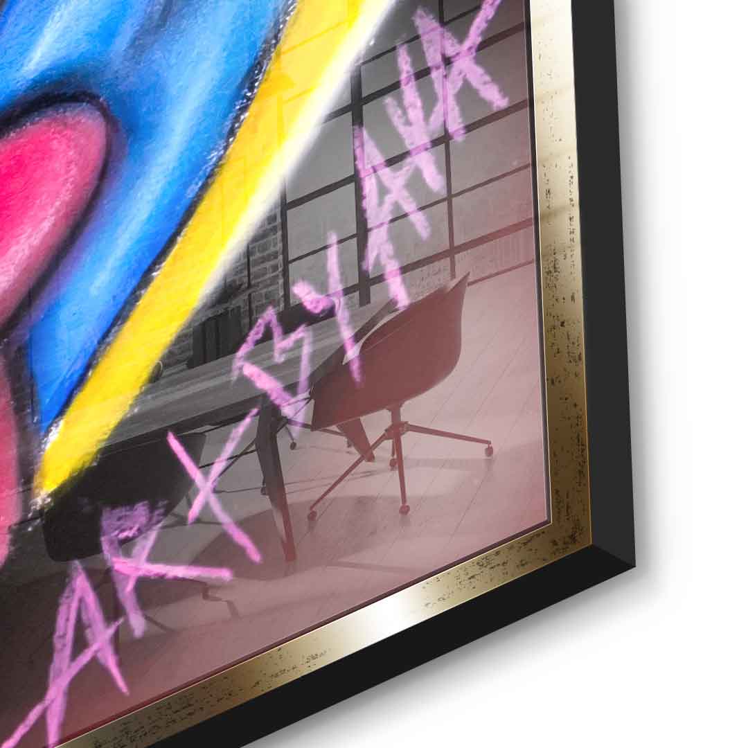 No money Donald - Acrylic glass