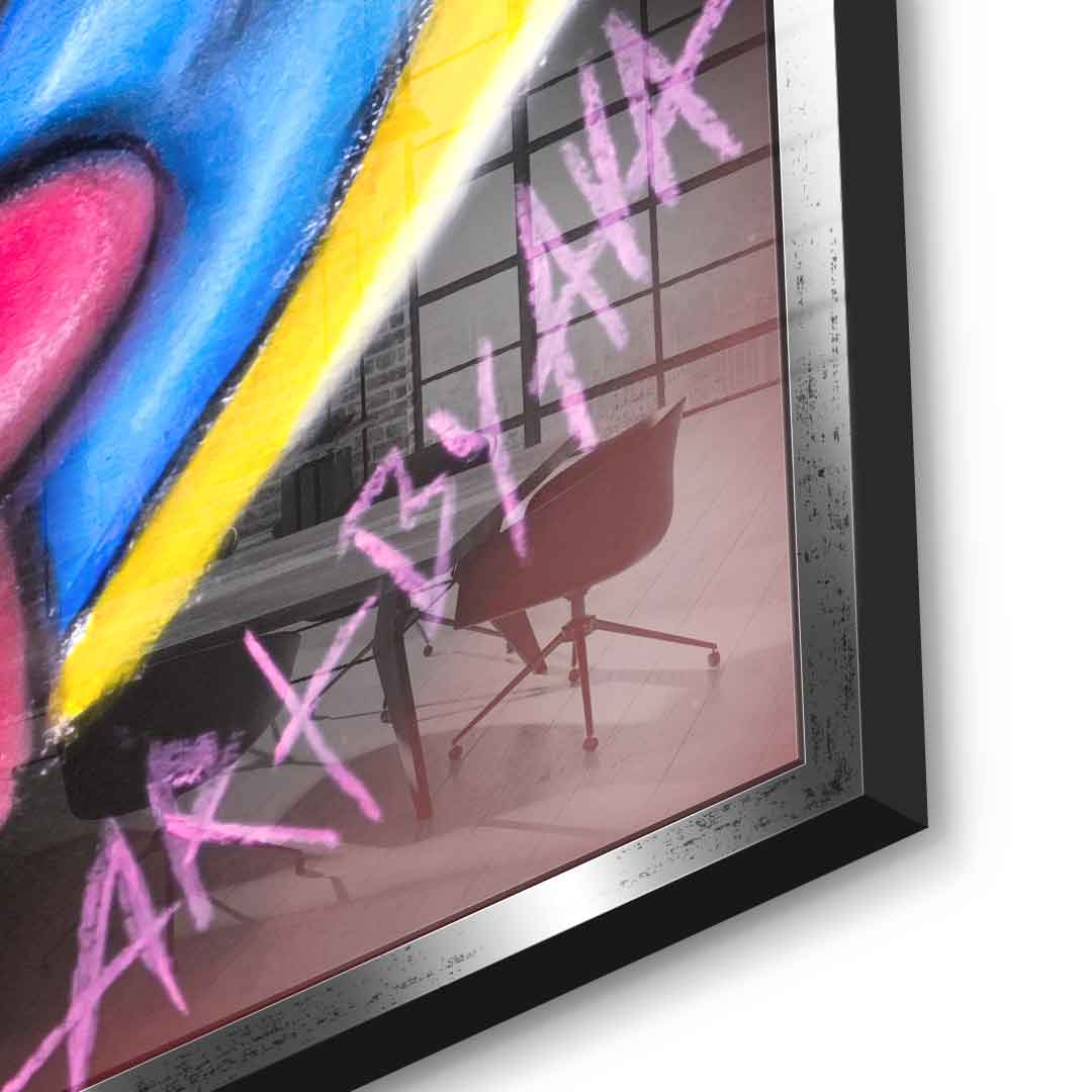 No money Donald - Acrylic glass