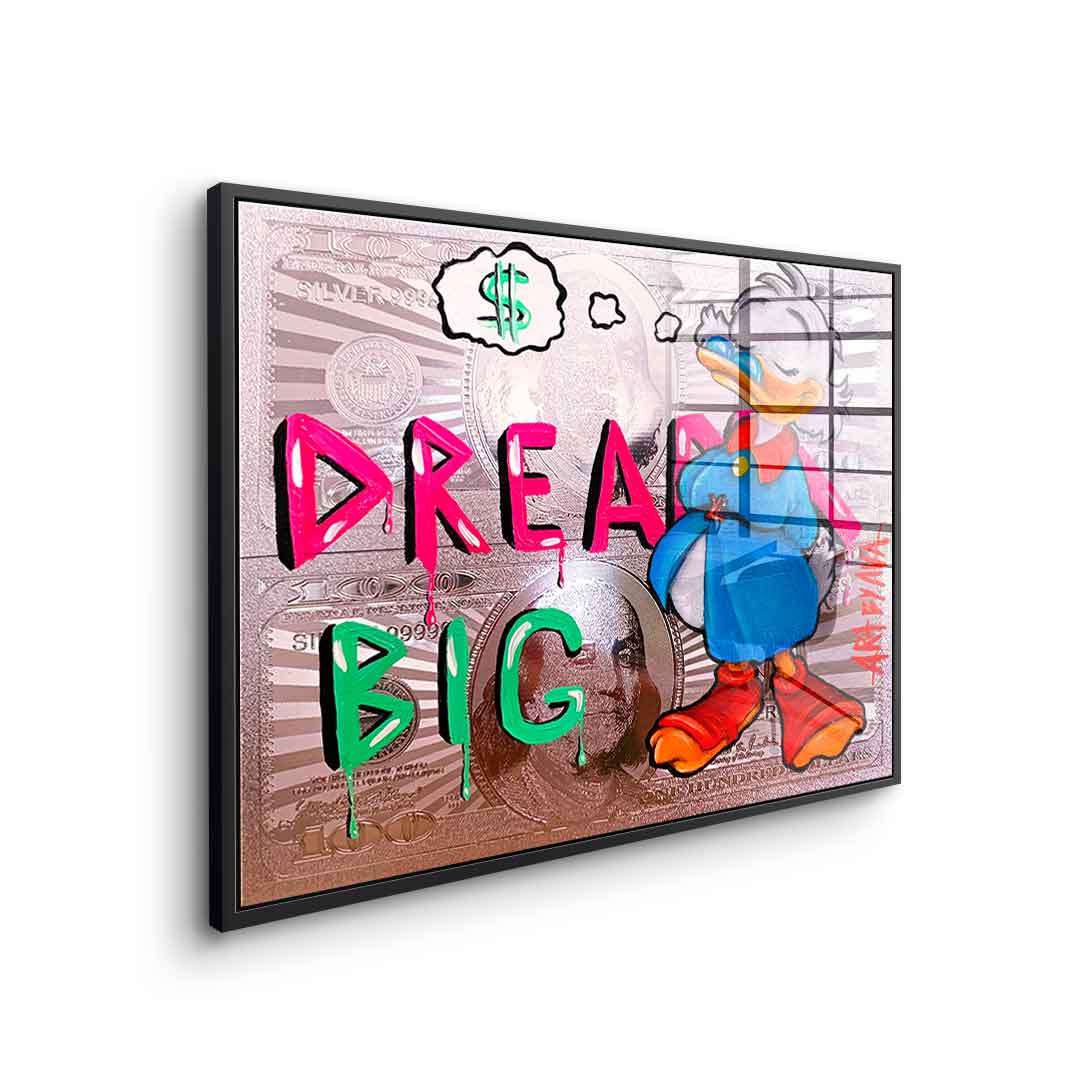 Dreaming Scrooge - Acrylic glass
