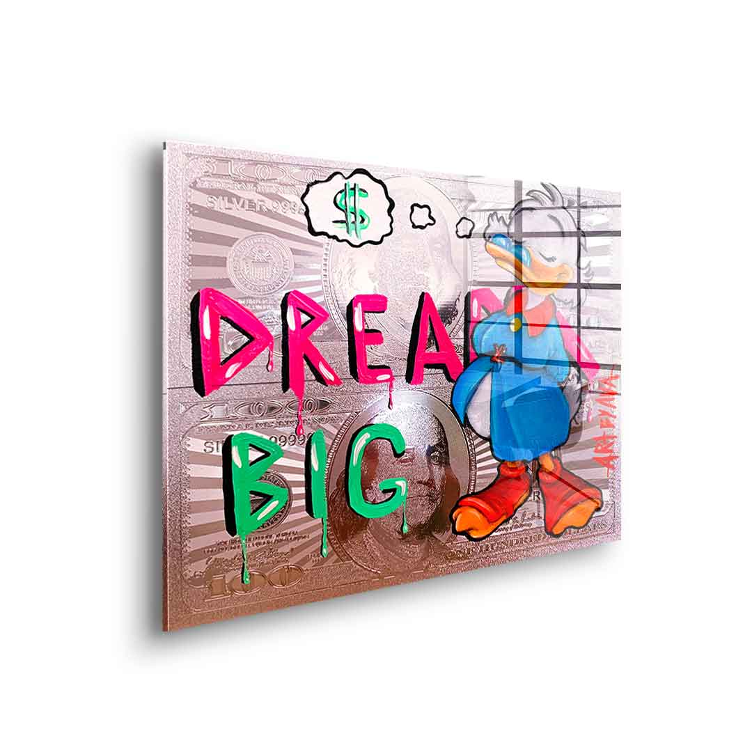 Dreaming Scrooge - Acrylic glass