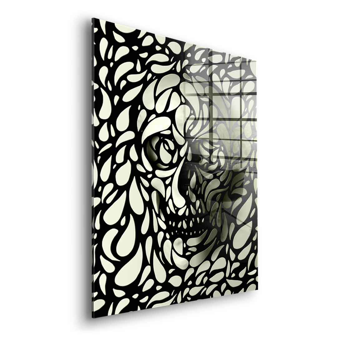 Skull Drop – szkło akrylowe