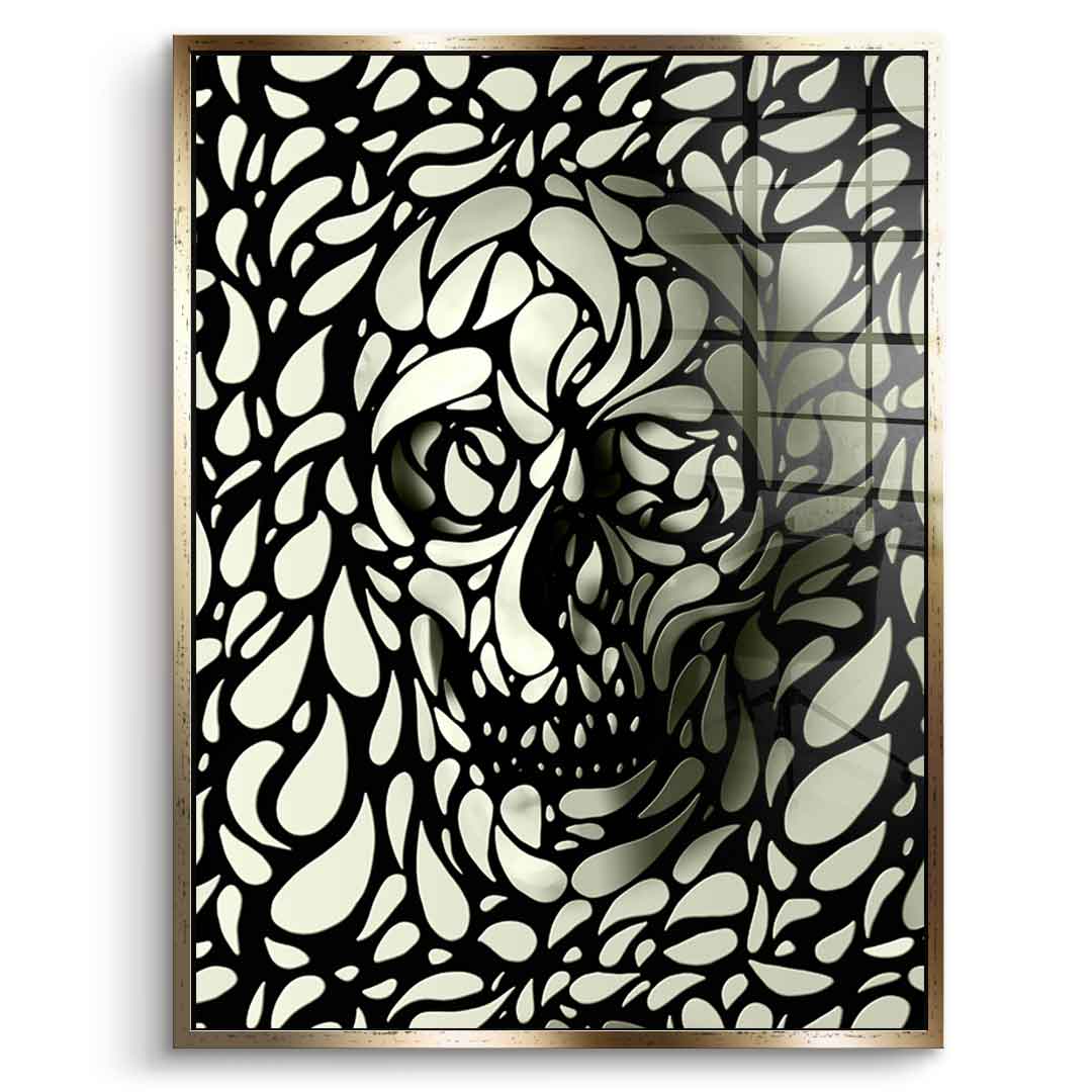 Skull Drop – szkło akrylowe