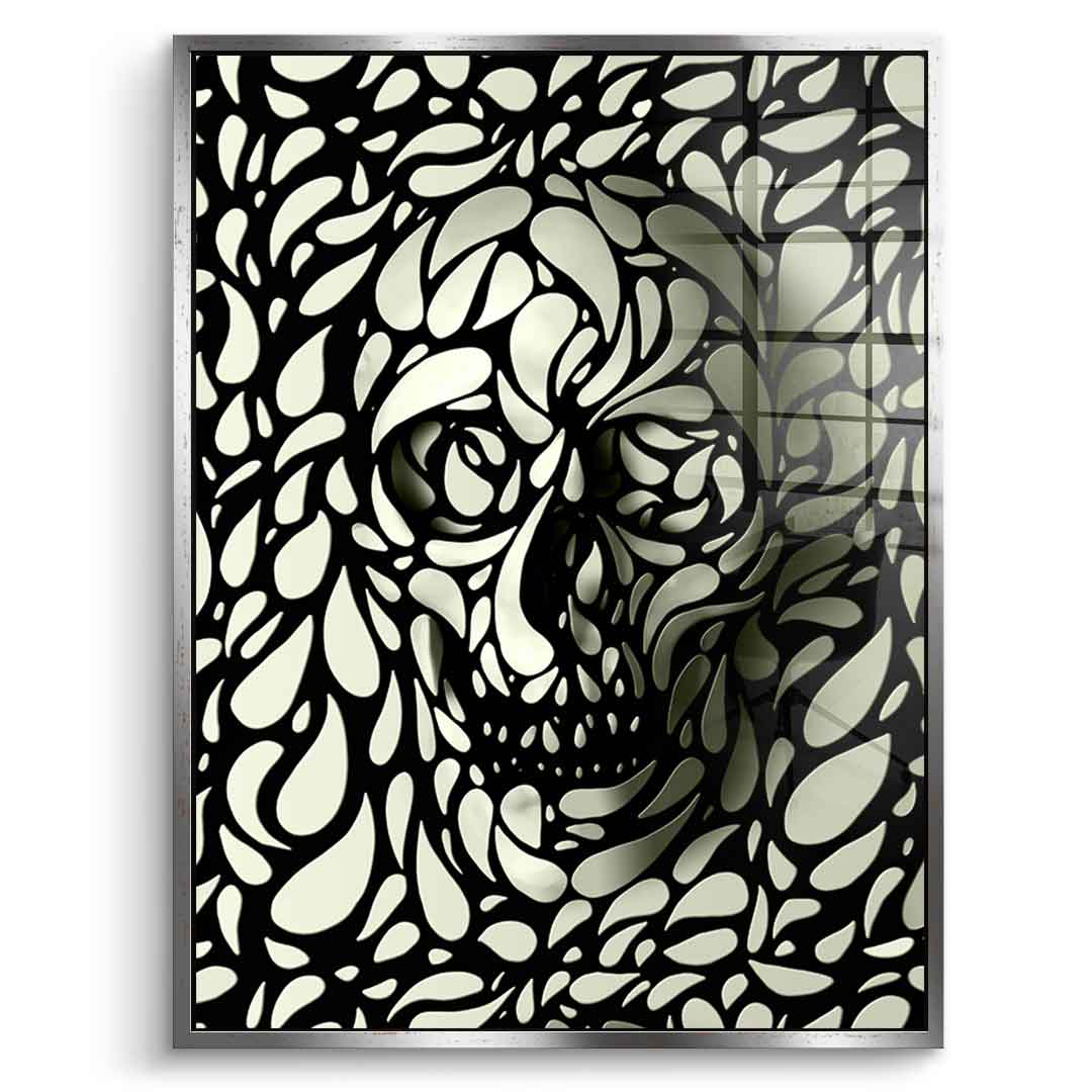 Skull Drop – szkło akrylowe