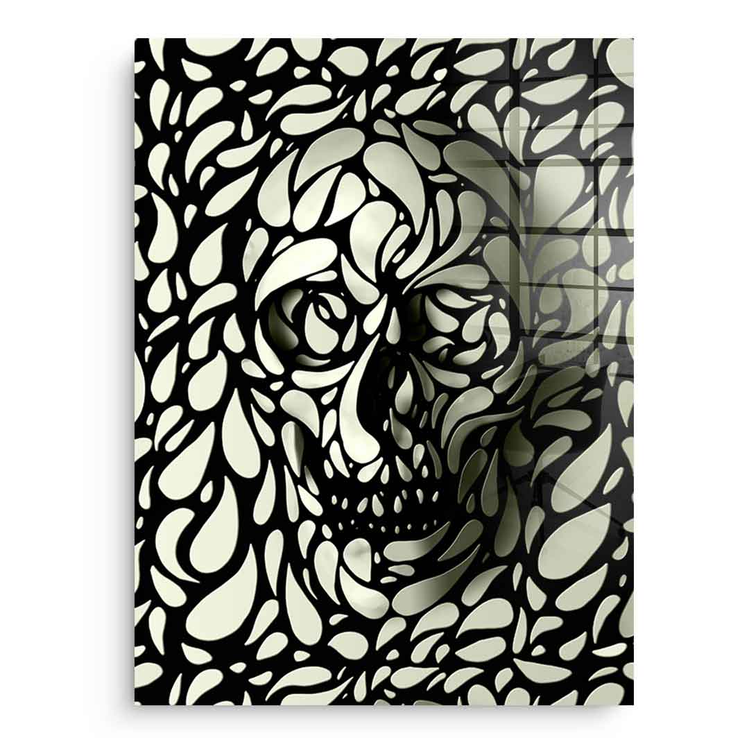Skull Drop – szkło akrylowe