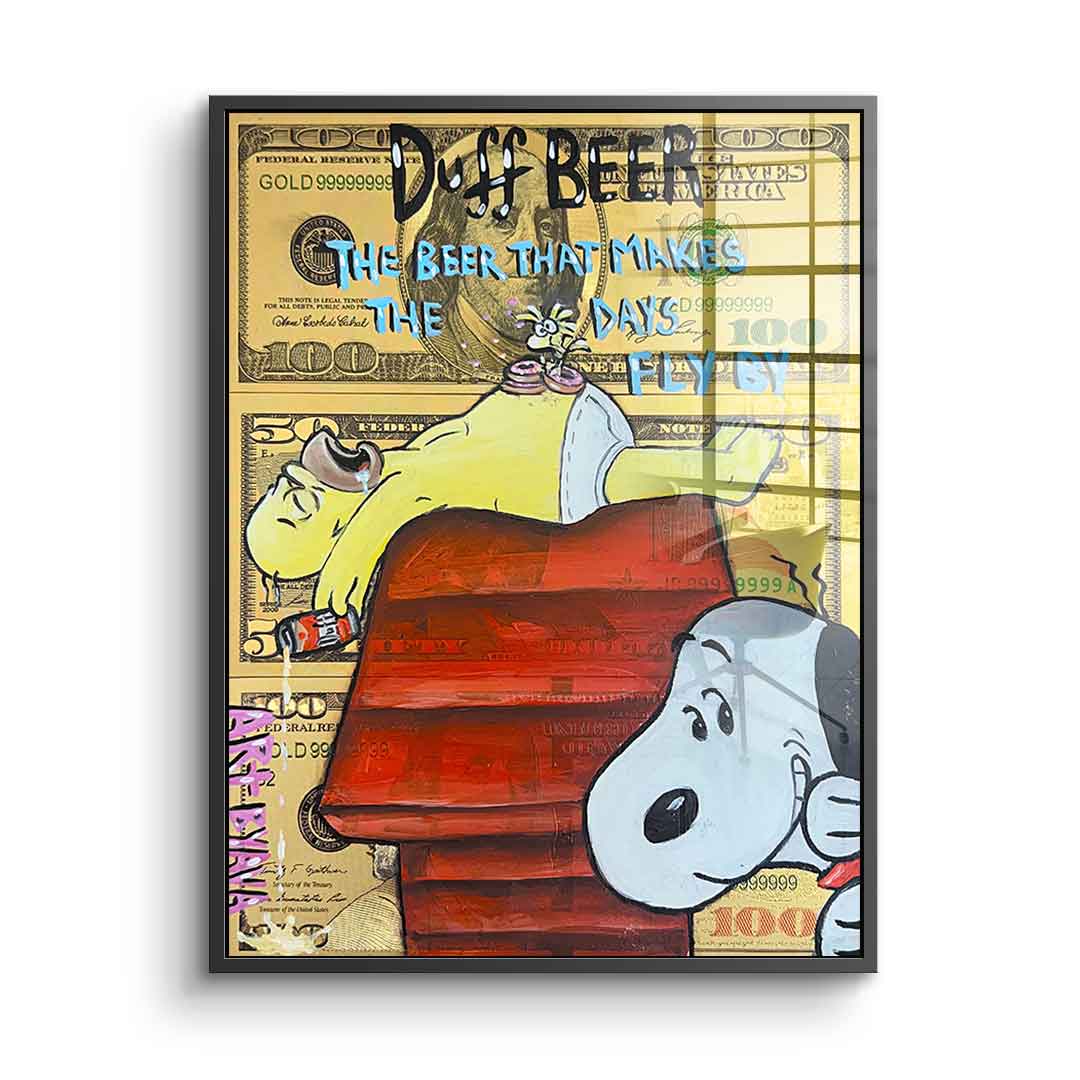 Duff Beer Magic - Acrylic glass