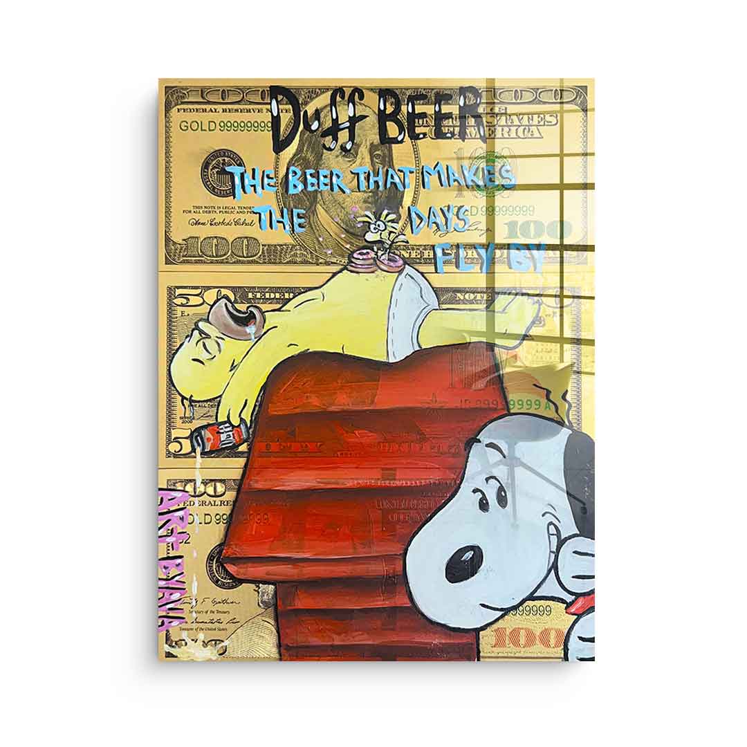 Duff Beer Magic - Acrylic glass