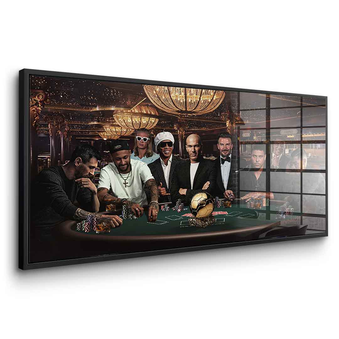 Poker Night #Football – Akryl