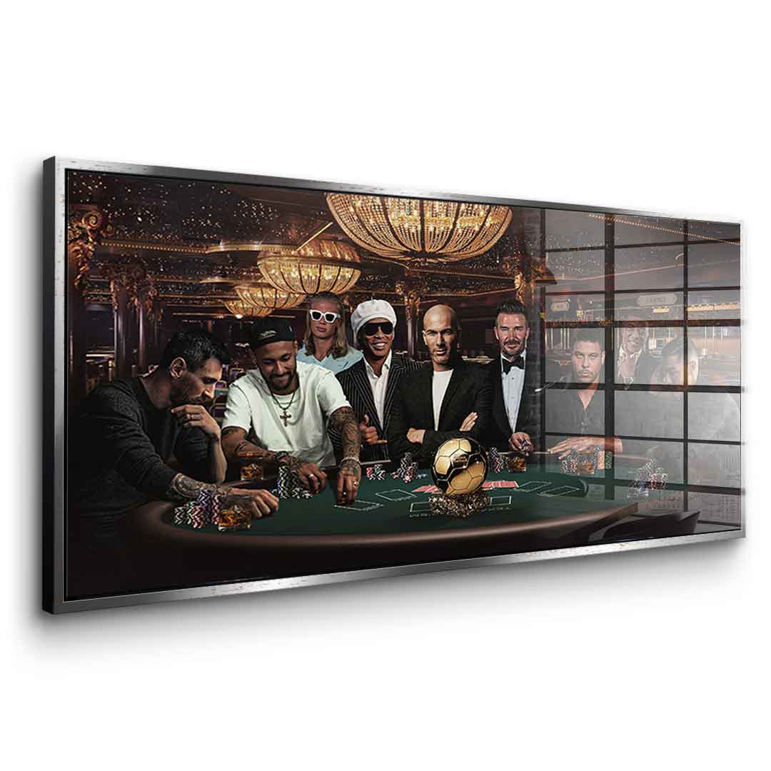 Poker Night #Football – Akryl