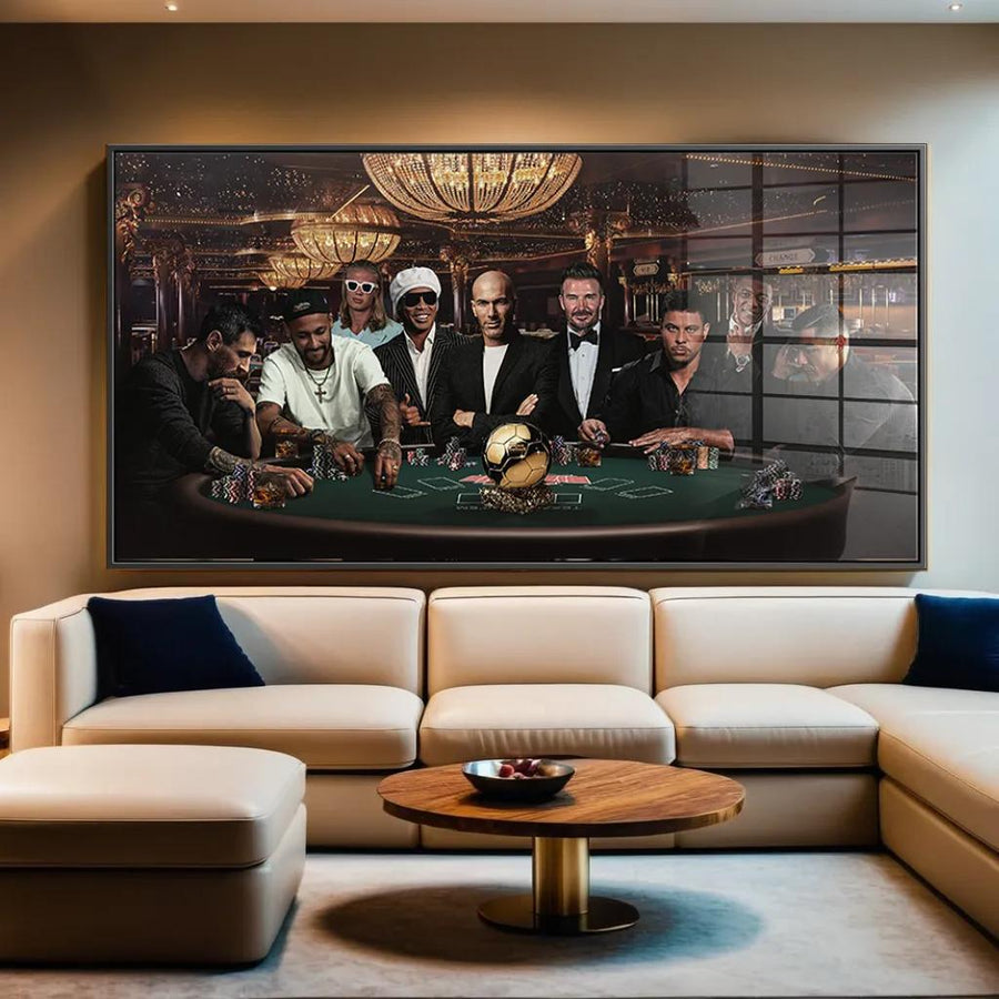 Poker Night #Football – Akryl