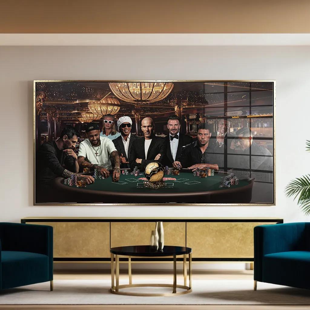 Poker Night #Football – Akryl