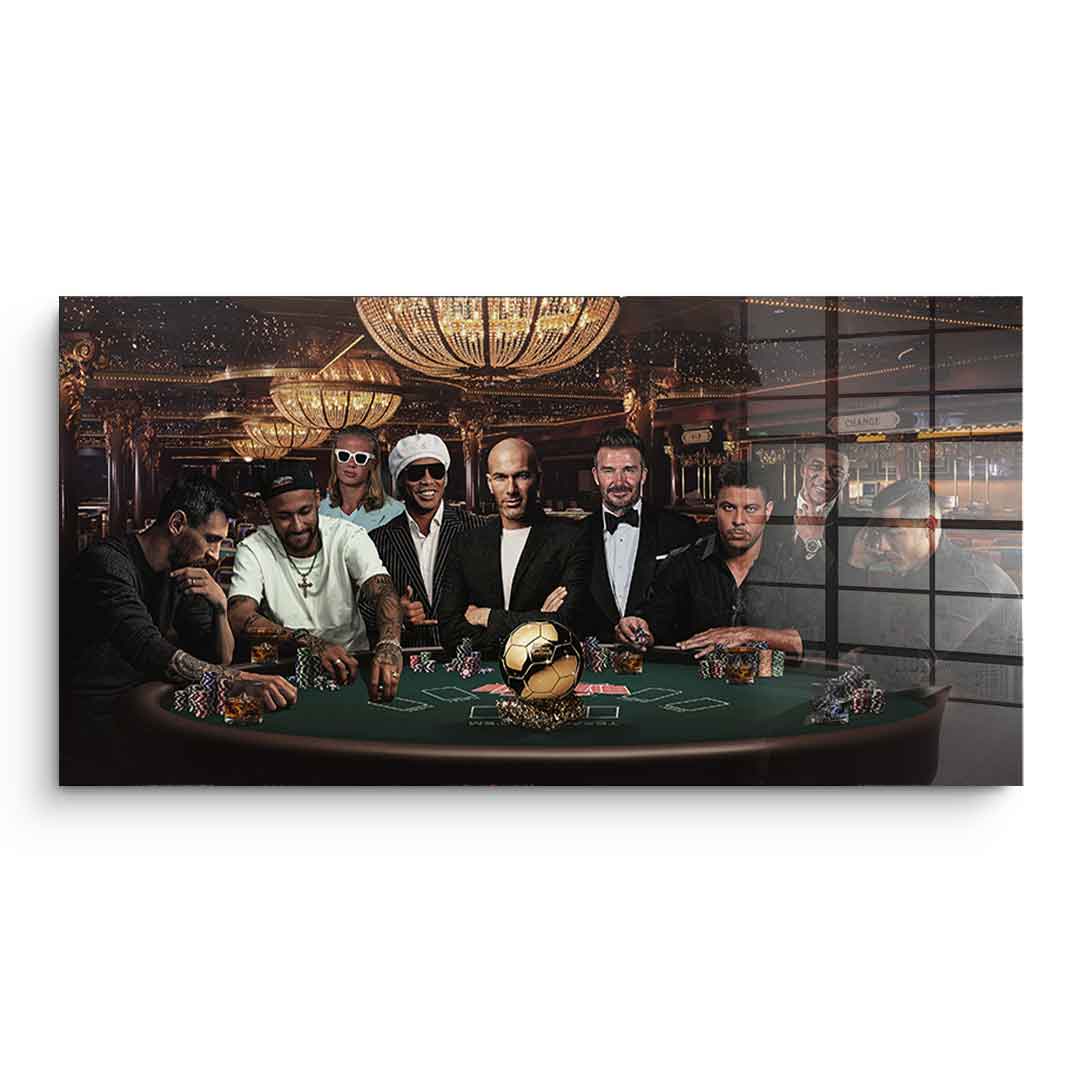Poker Night #Football – Akryl