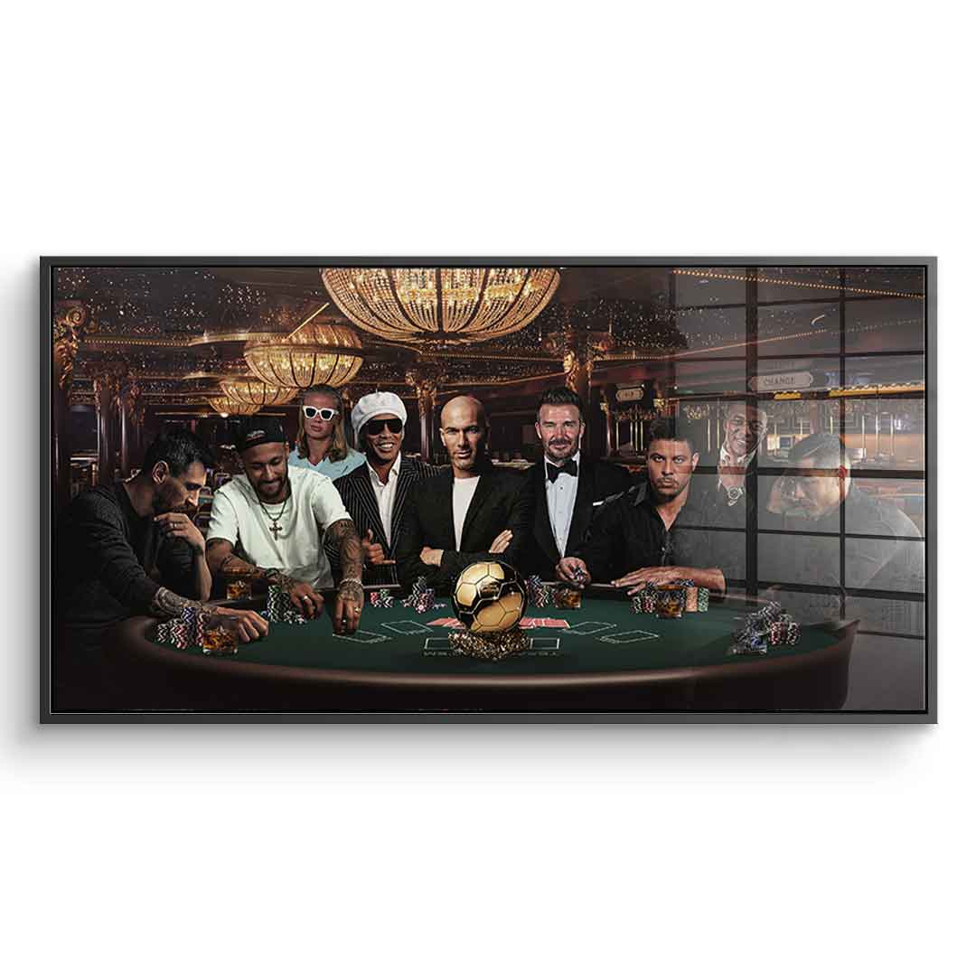 Poker Night #Football – Akryl