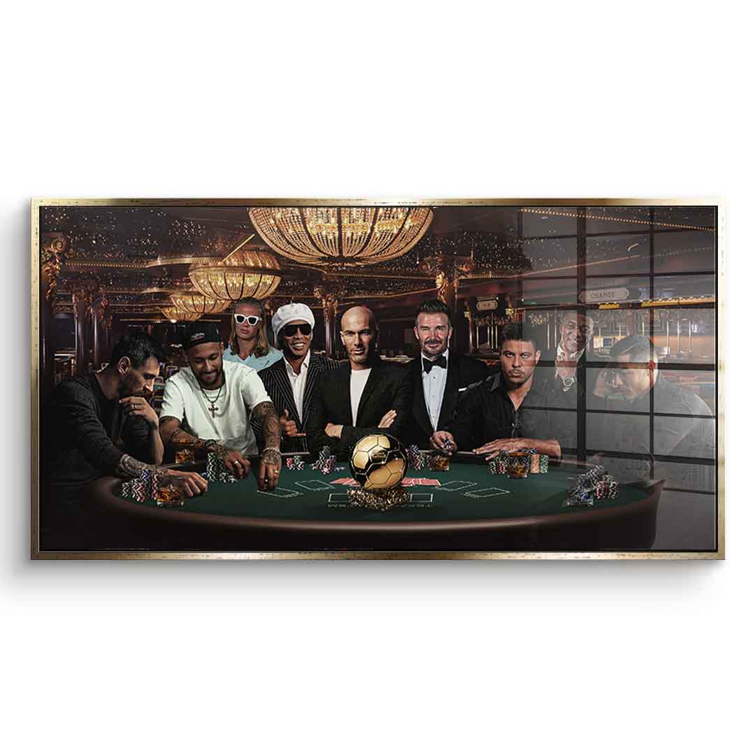 Poker Night #Football – Akryl