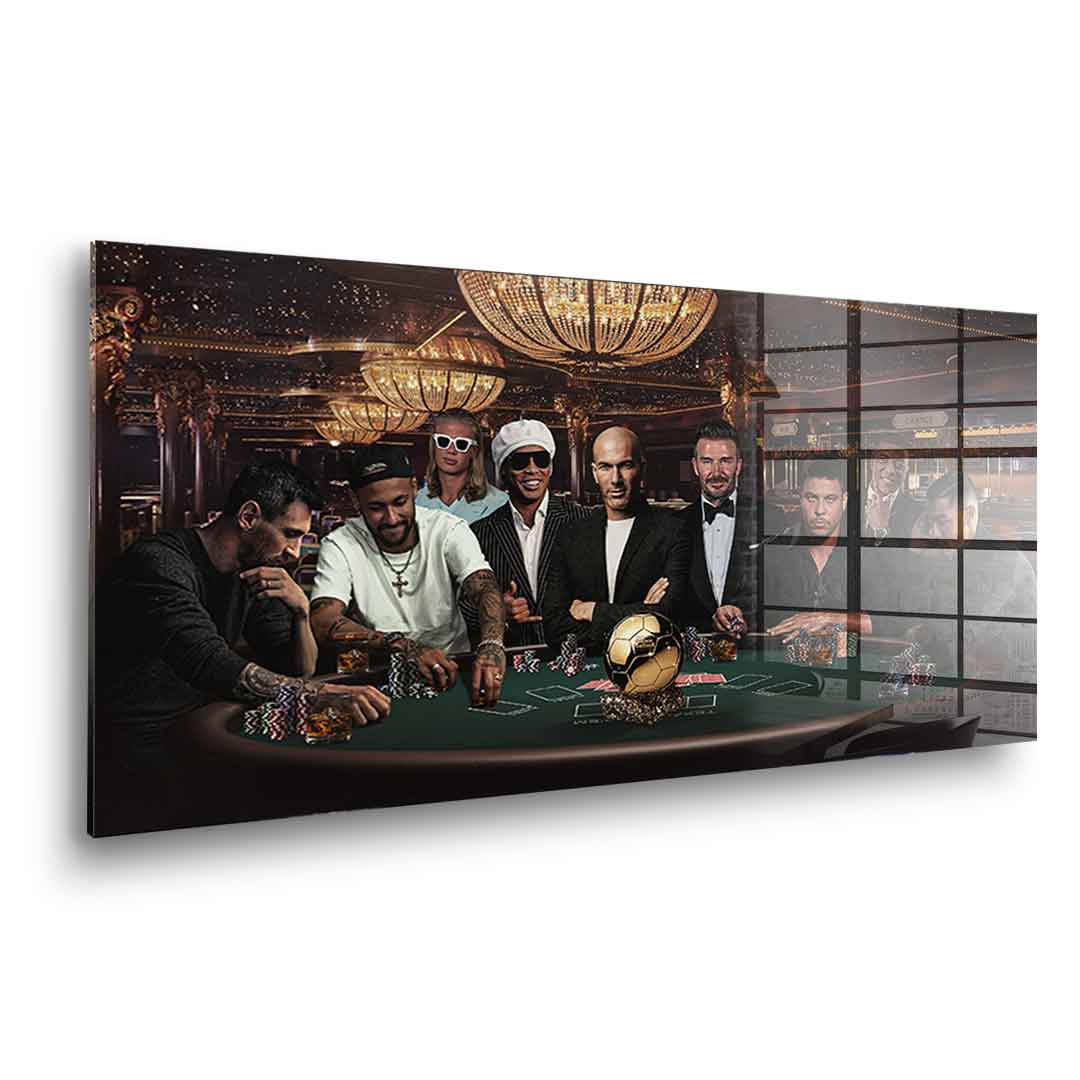 Poker Night #Football – Akryl