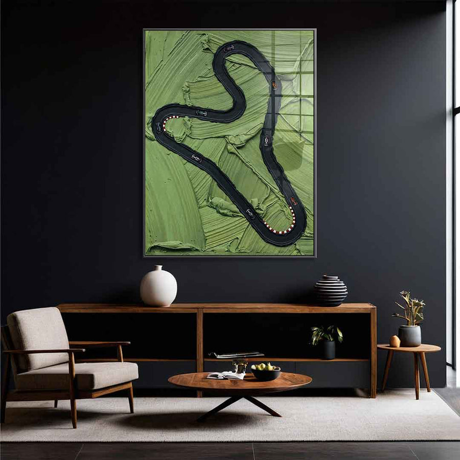 F1 in akcji – szkło akrylowe