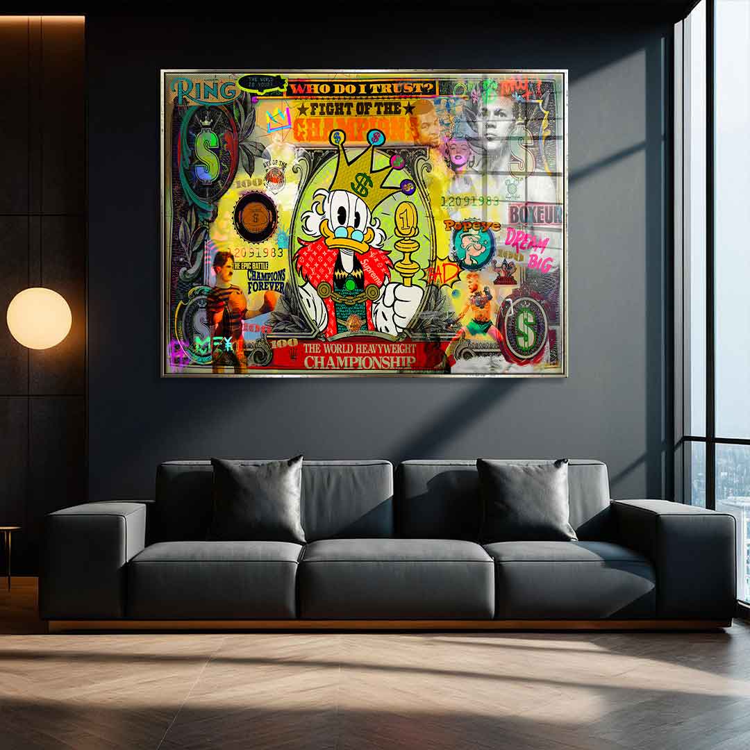 FIGHT OF THE CHAMPIONS - Acrylglas