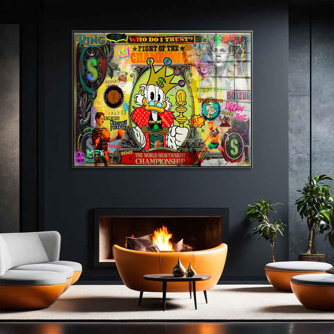 FIGHT OF THE CHAMPIONS - Acrylglas