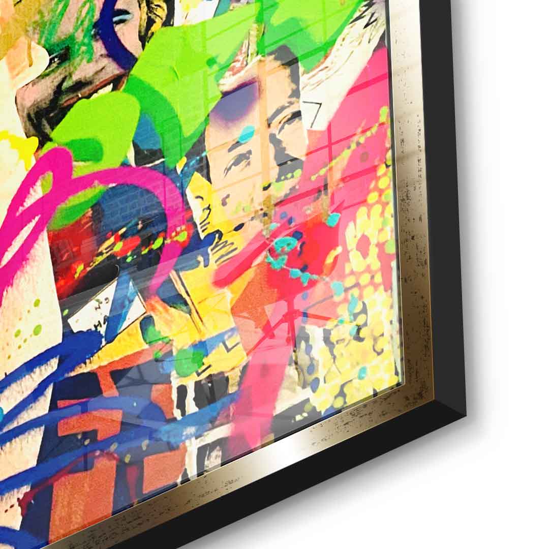 FLOWER POWER - Acrylic glass