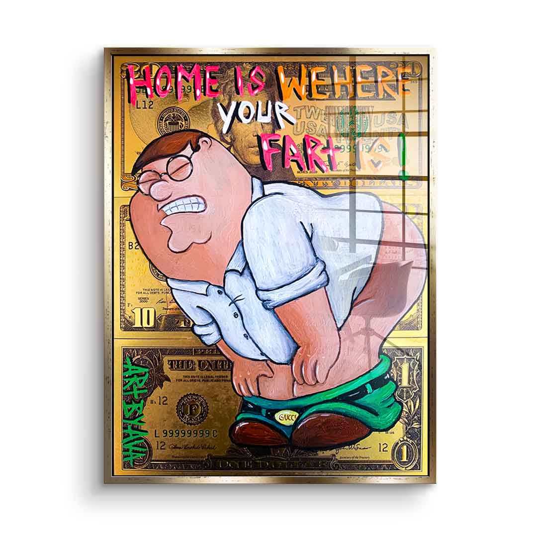 Farting Peter - Acrylic glass