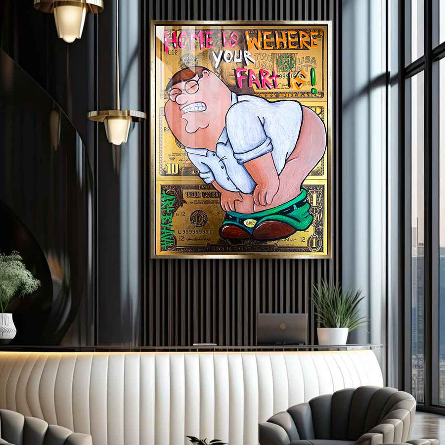 Farting Peter - Acrylglas