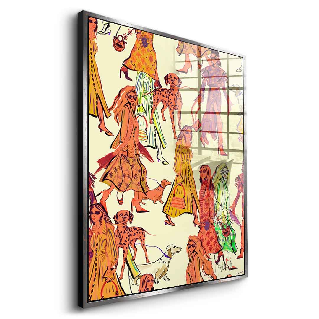 Fashion Girls - Acrylglas
