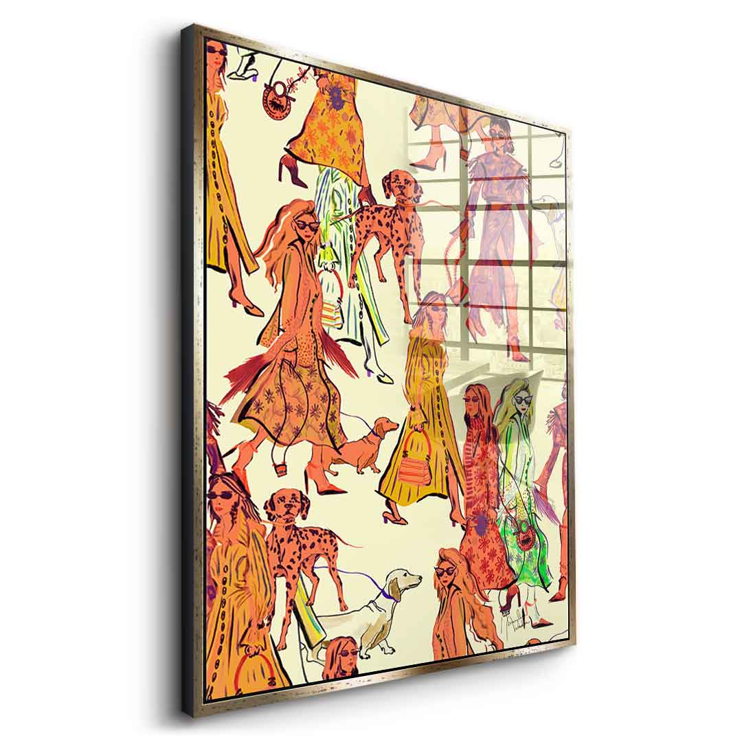 Fashion Girls - Acrylglas