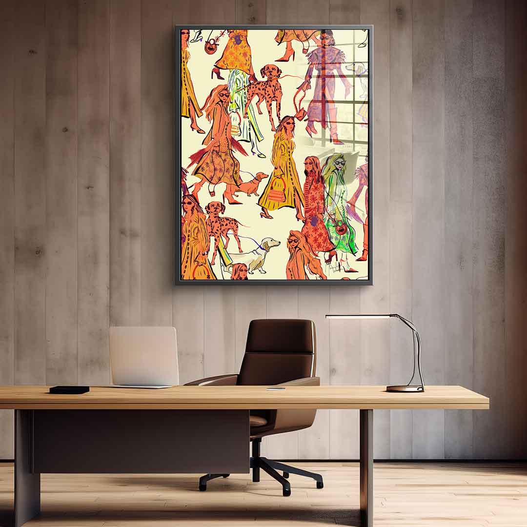 Fashion Girls - Acrylglas