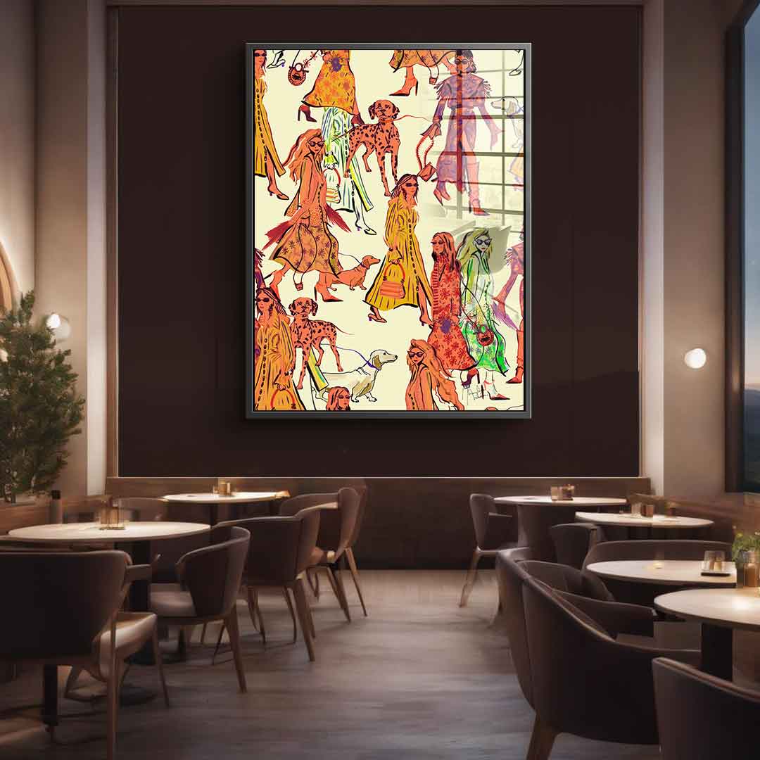 Fashion Girls - Acrylglas