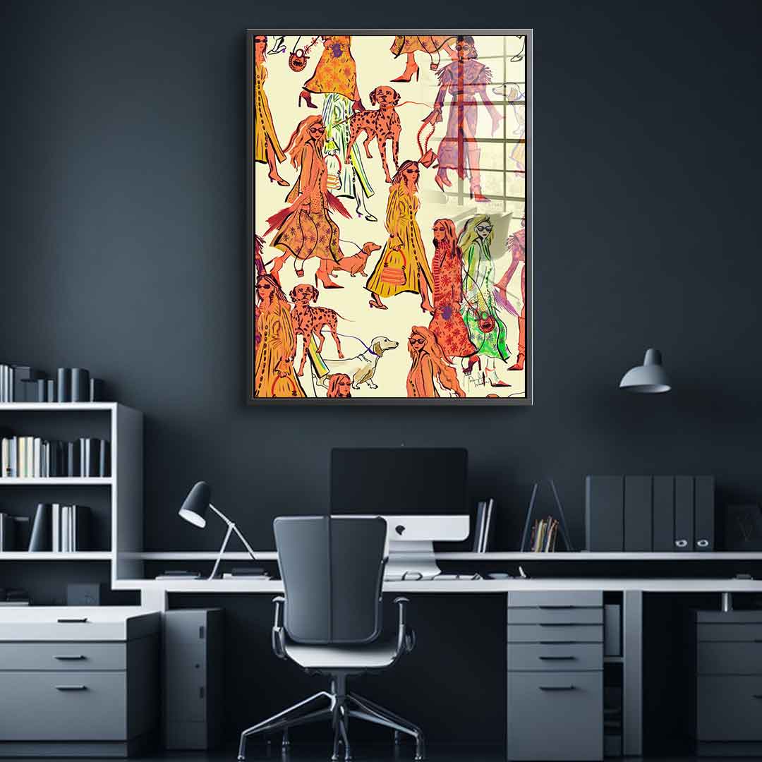 Fashion Girls - Acrylglas