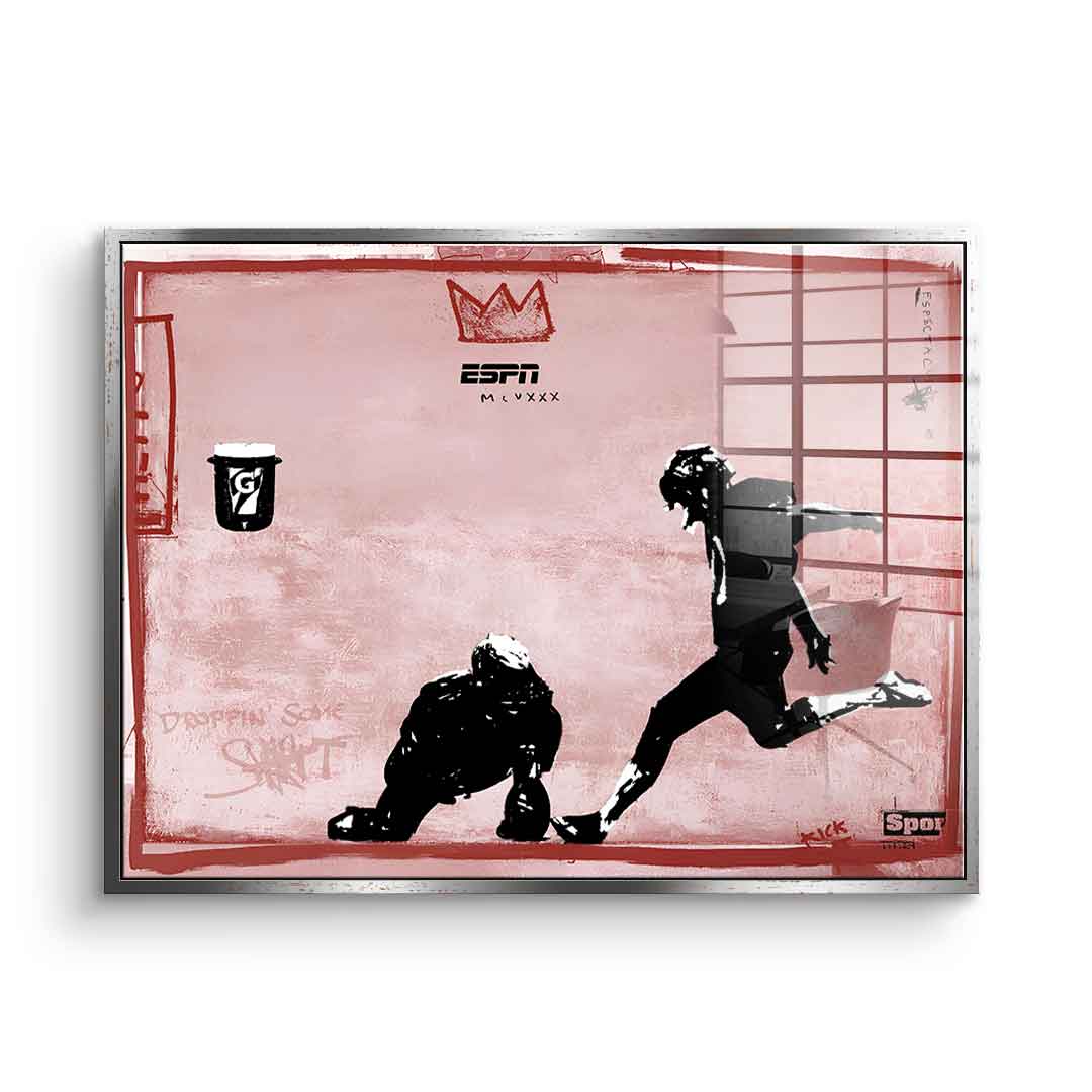 Field Goal Attempt - Acrylic Glass