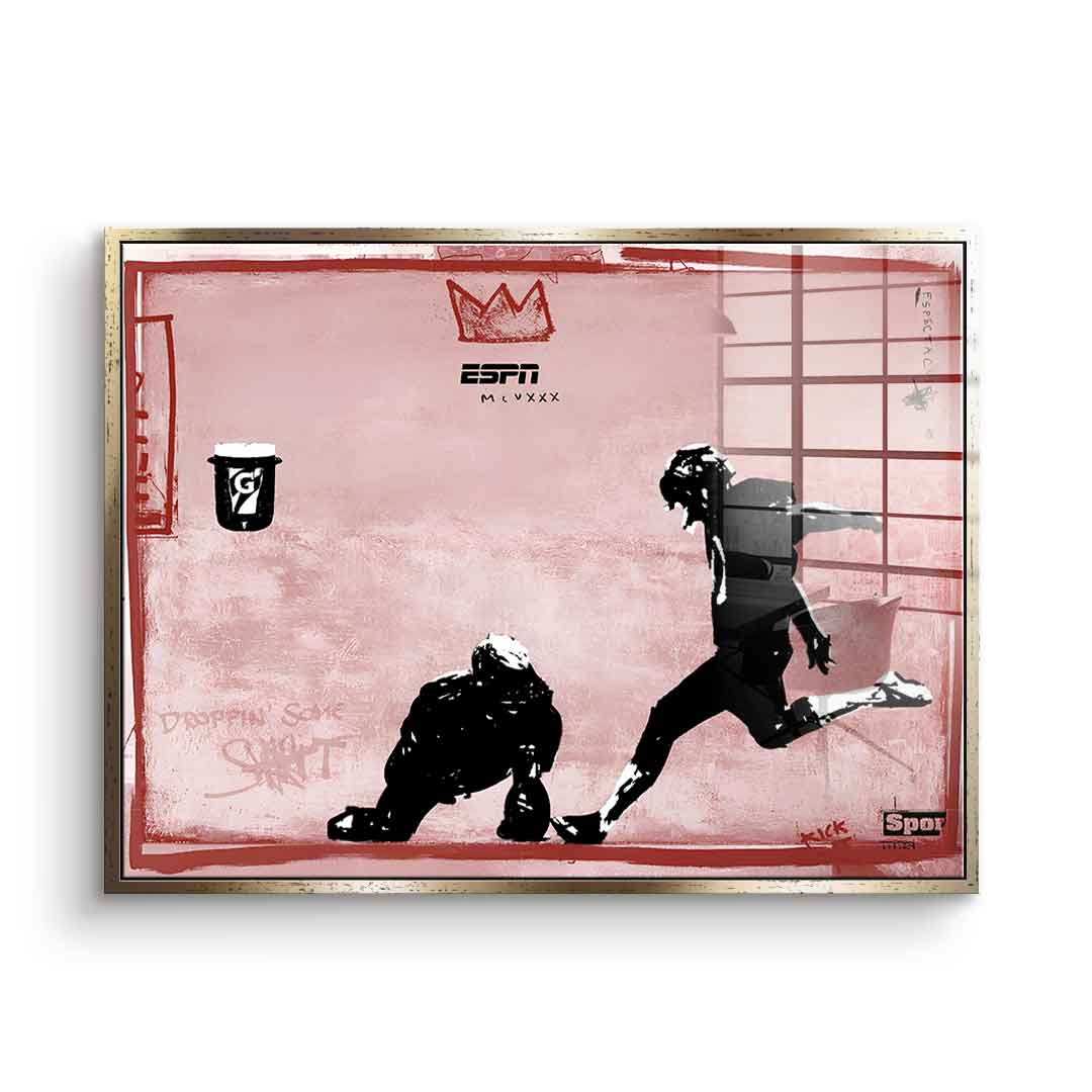 Field Goal Attempt - Acrylic Glass