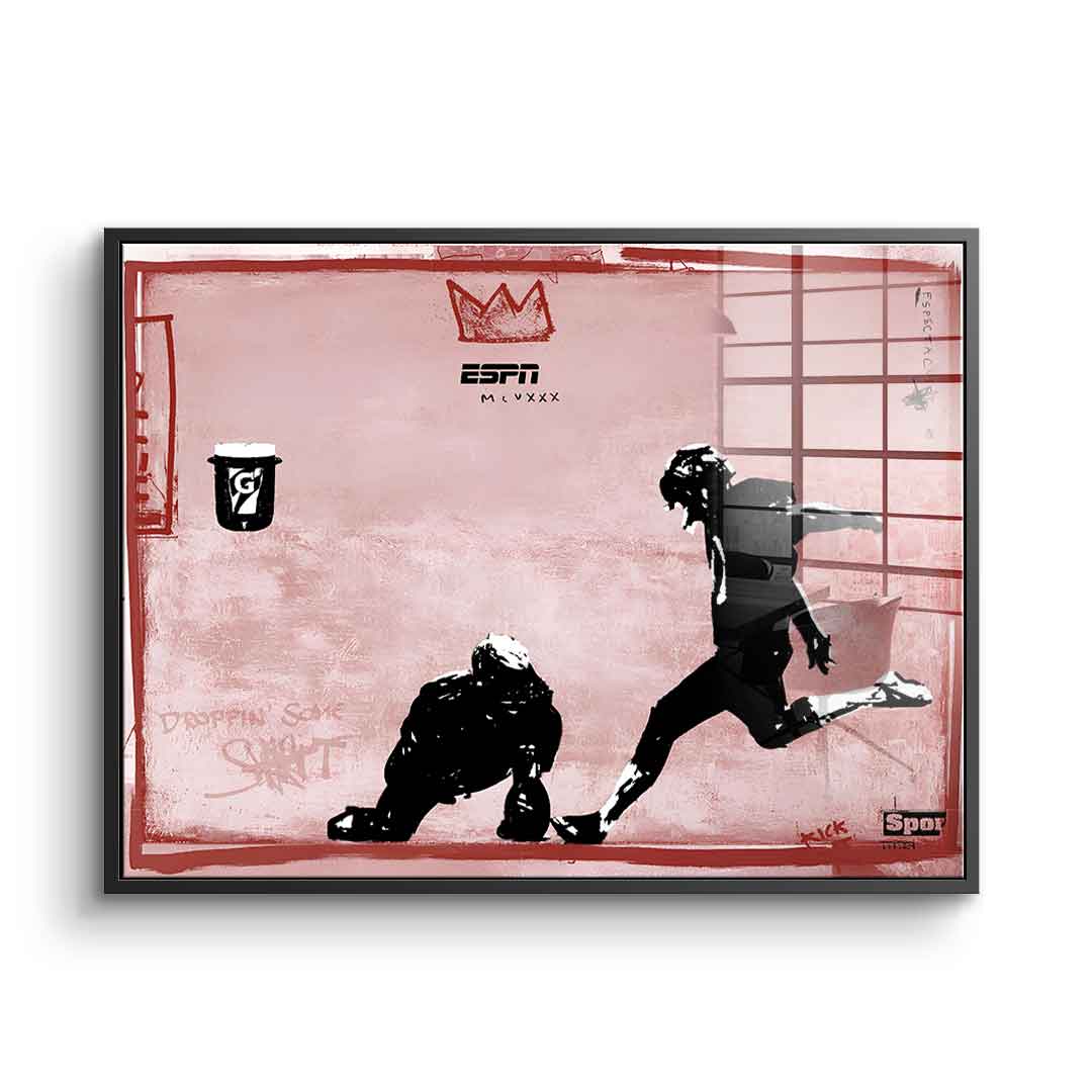 Field Goal Attempt - Acrylic Glass