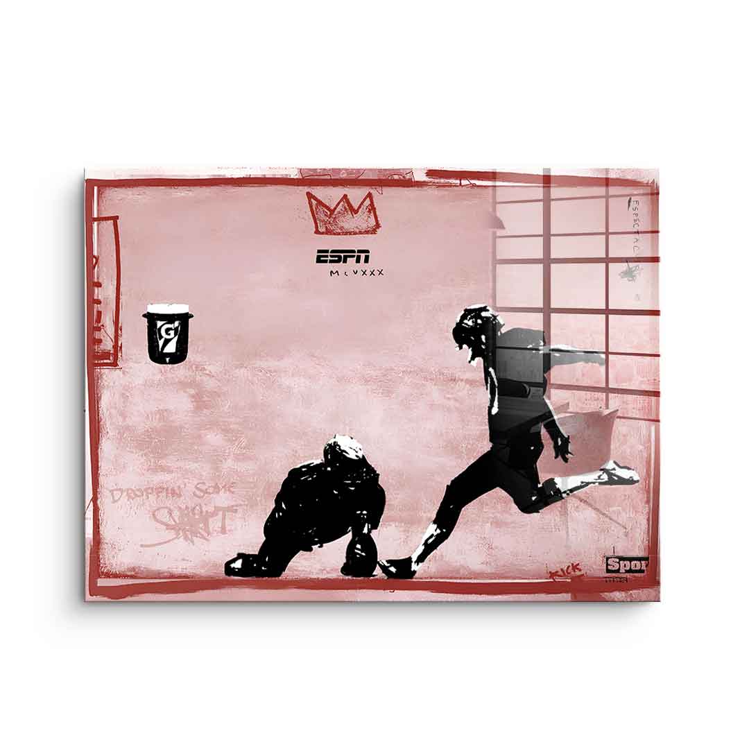 Field Goal Attempt - Acrylic Glass