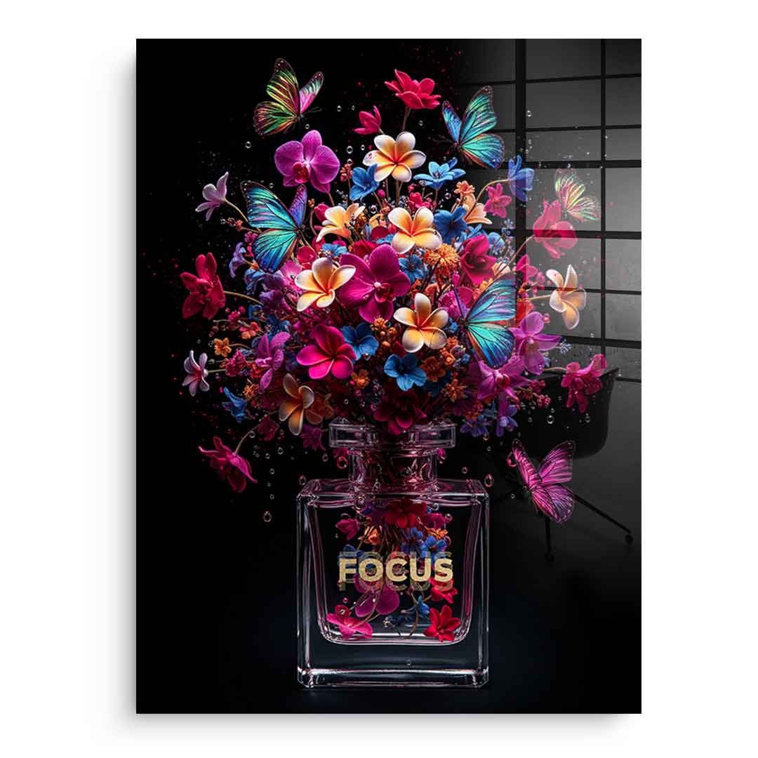 Focus Parfume - Acrylglas