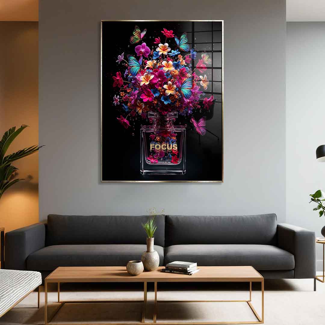 Focus Parfume - Acrylglas