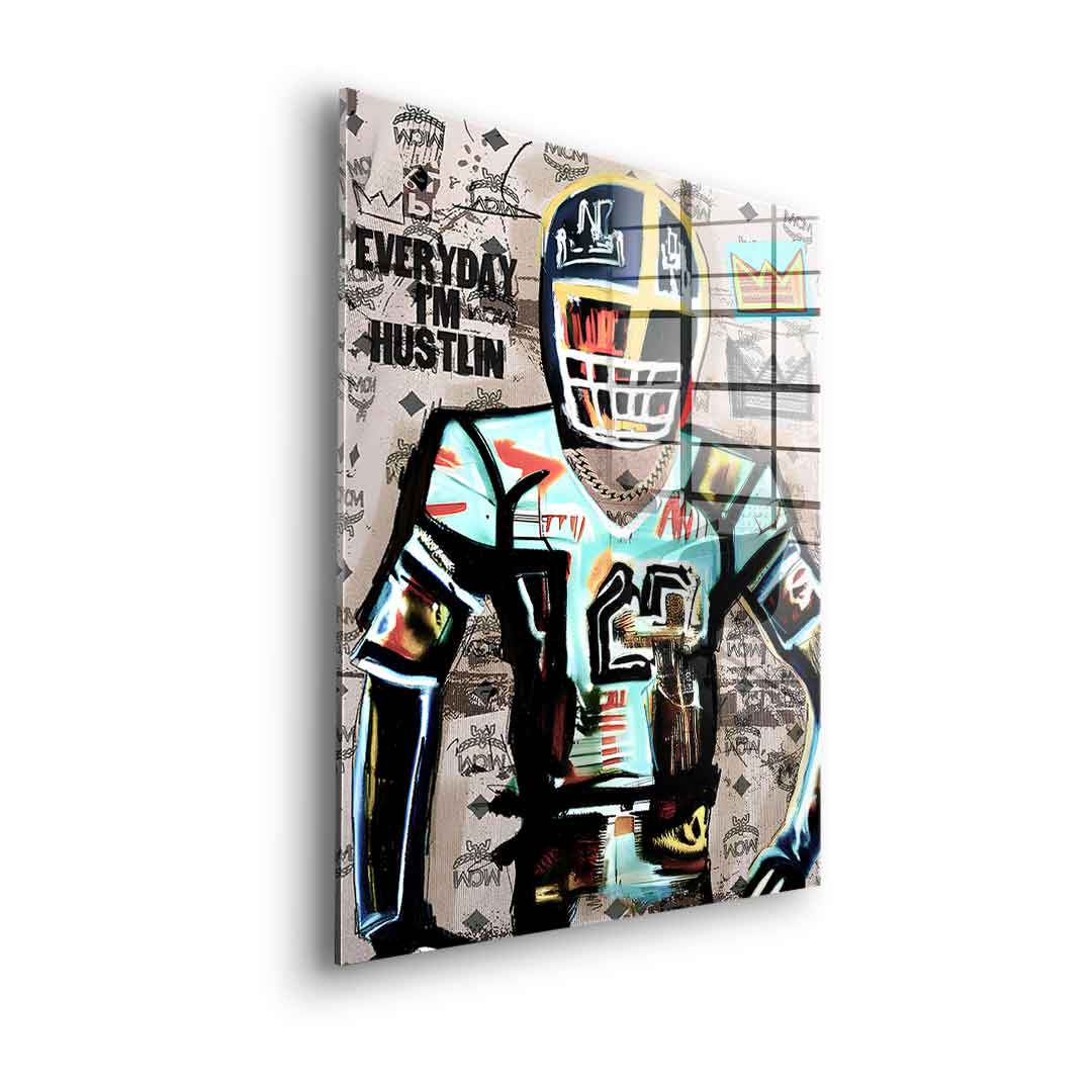 Football Hustlin - Acrylglas