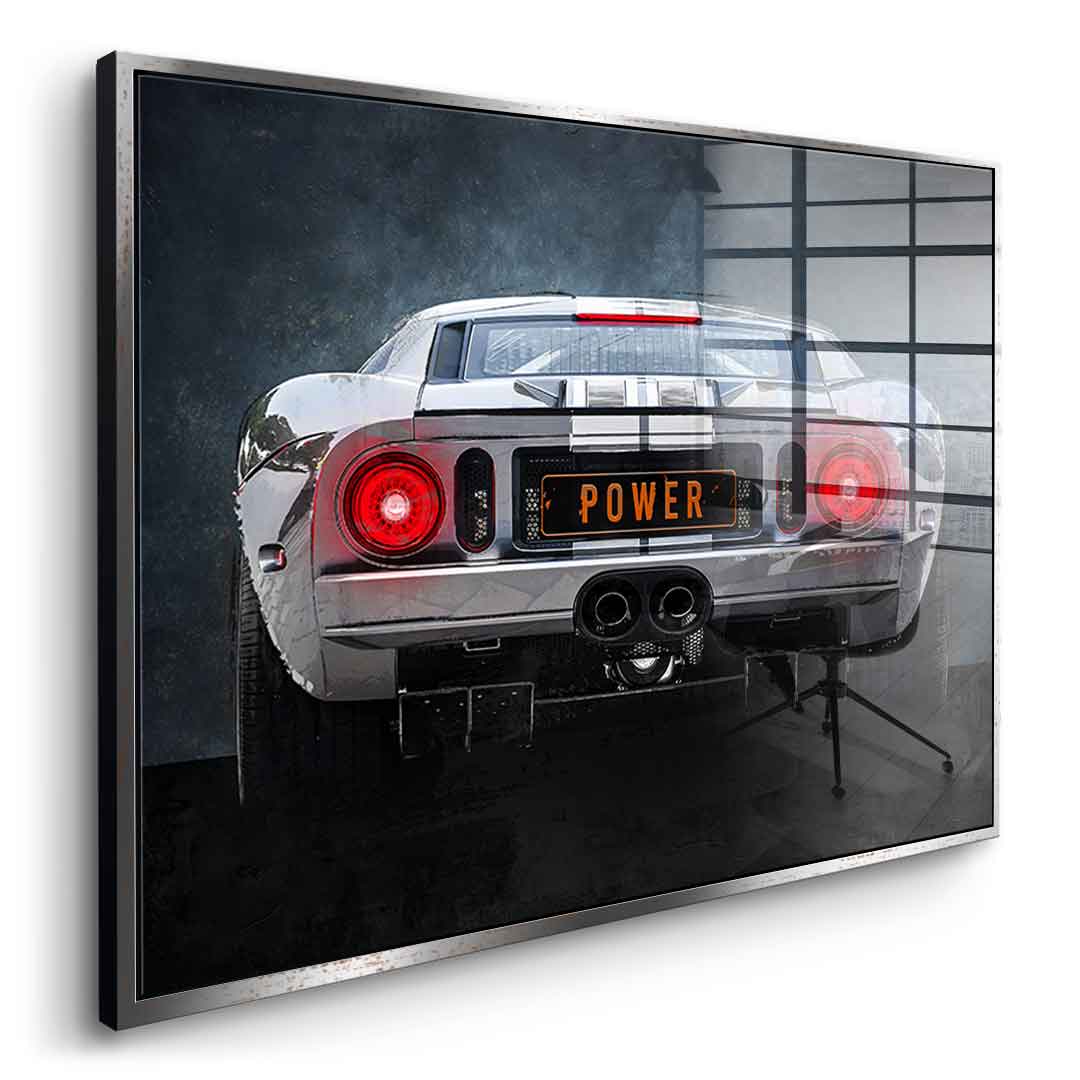 Ford GT Tył – szkło akrylowe