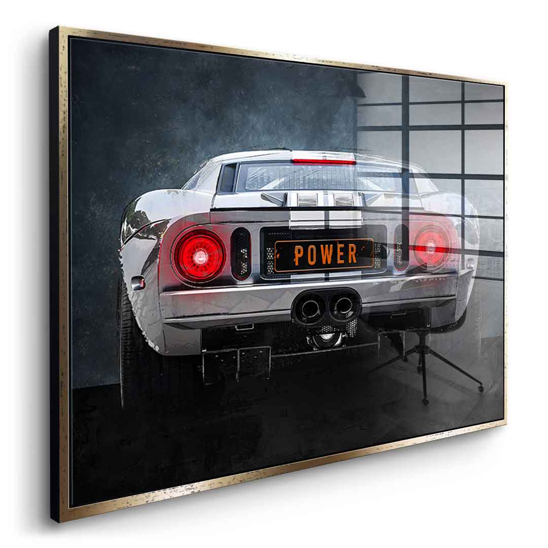 Ford GT Tył – szkło akrylowe