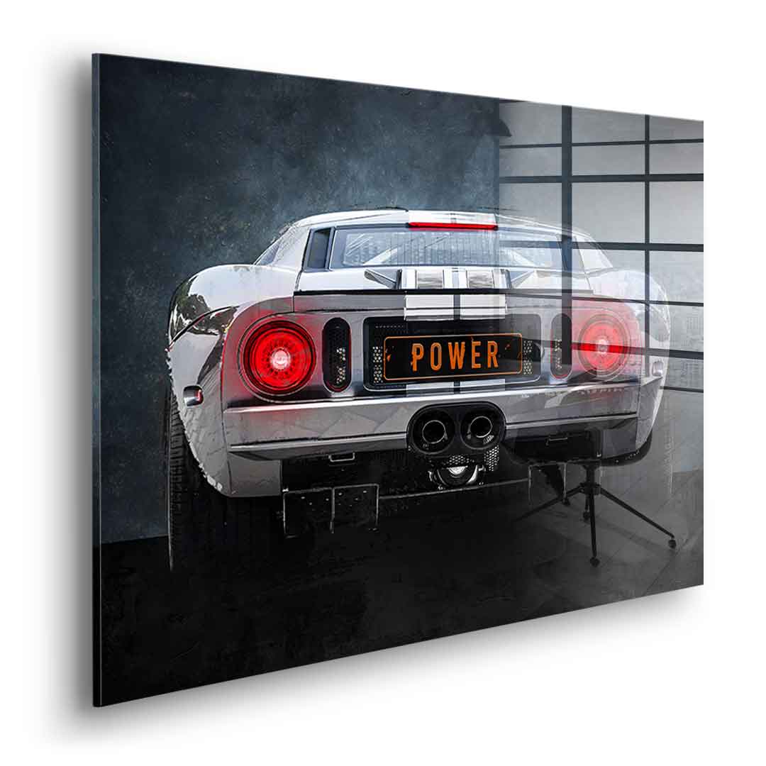 Ford GT Tył – szkło akrylowe