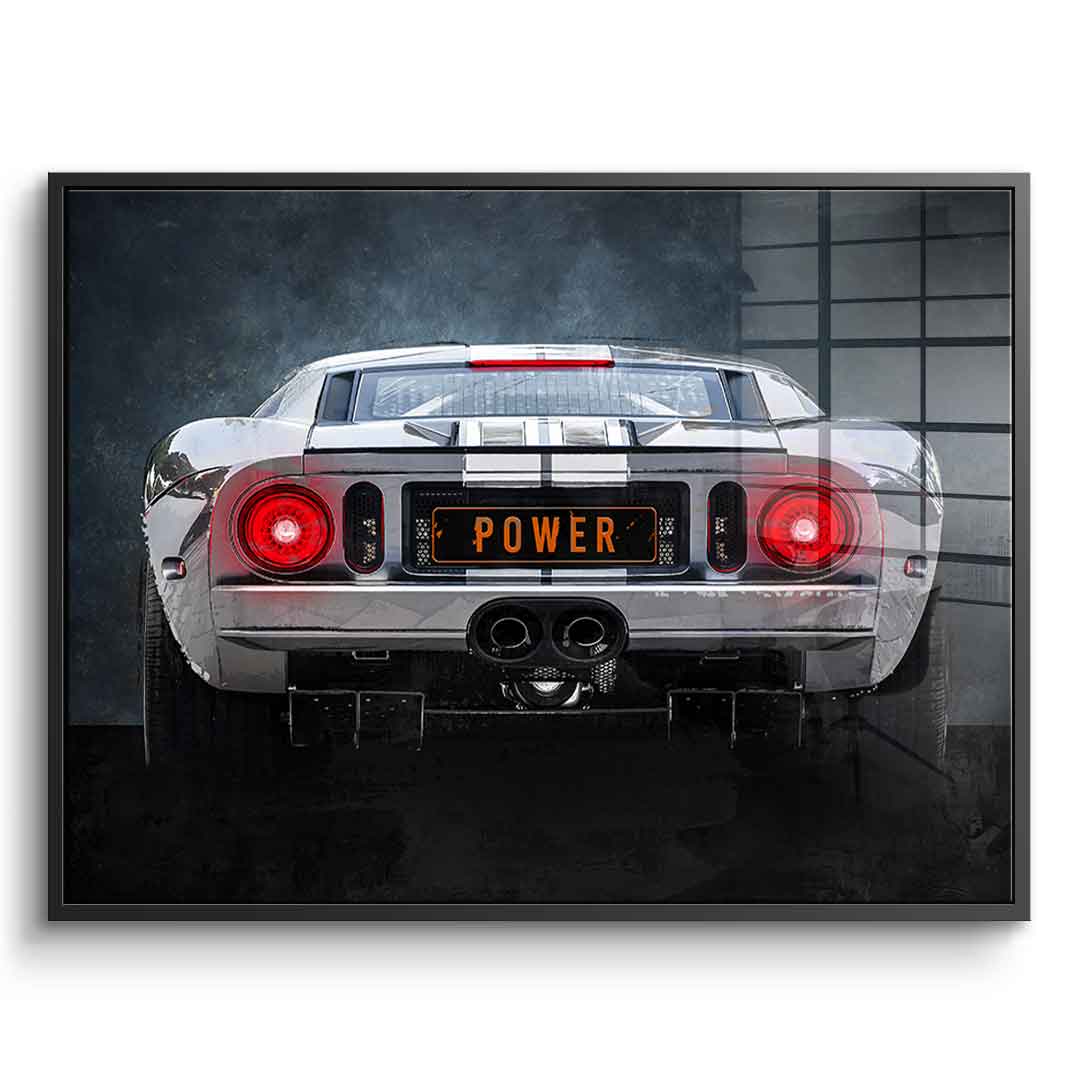 Ford GT Tył – szkło akrylowe
