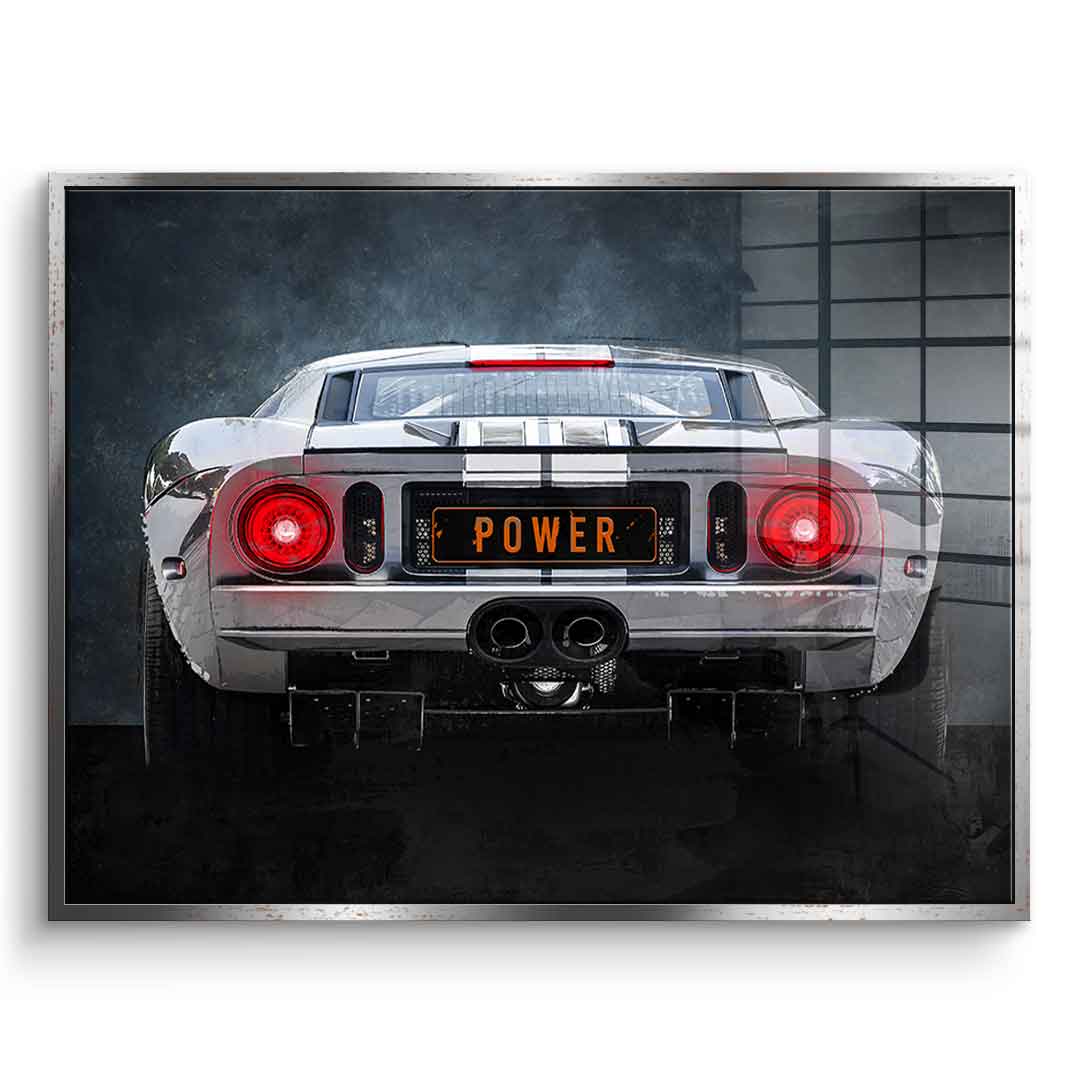 Ford GT Tył – szkło akrylowe