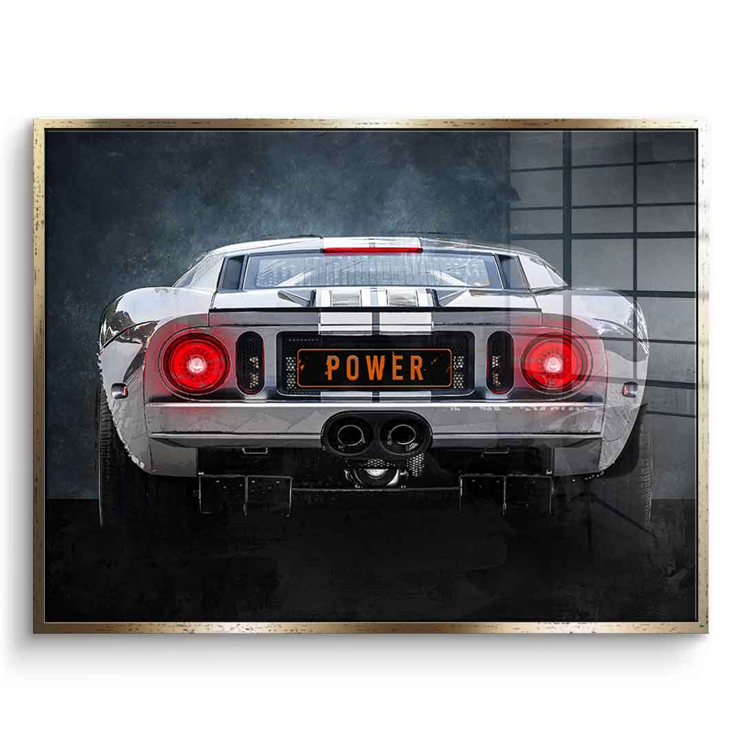 Ford GT Tył – szkło akrylowe