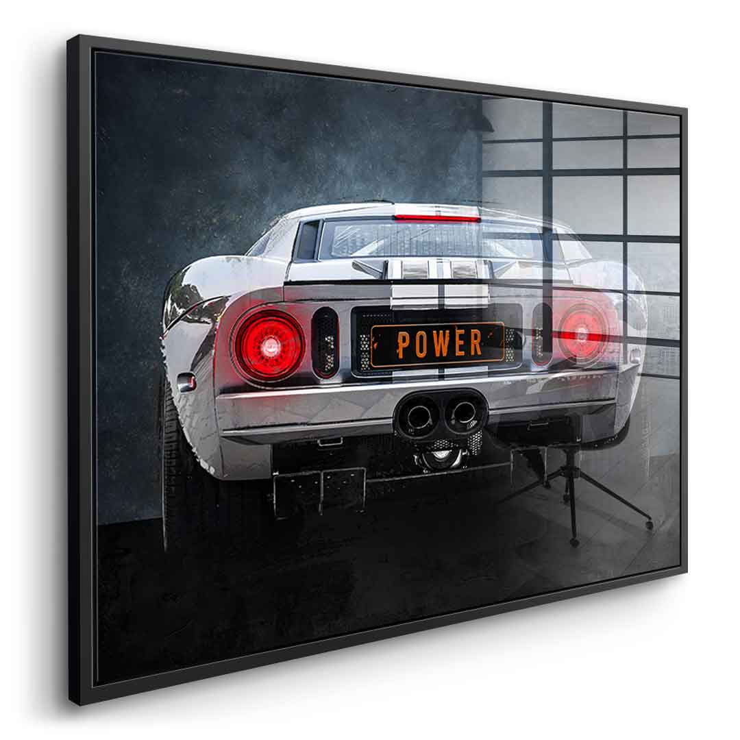 Ford GT Tył – szkło akrylowe