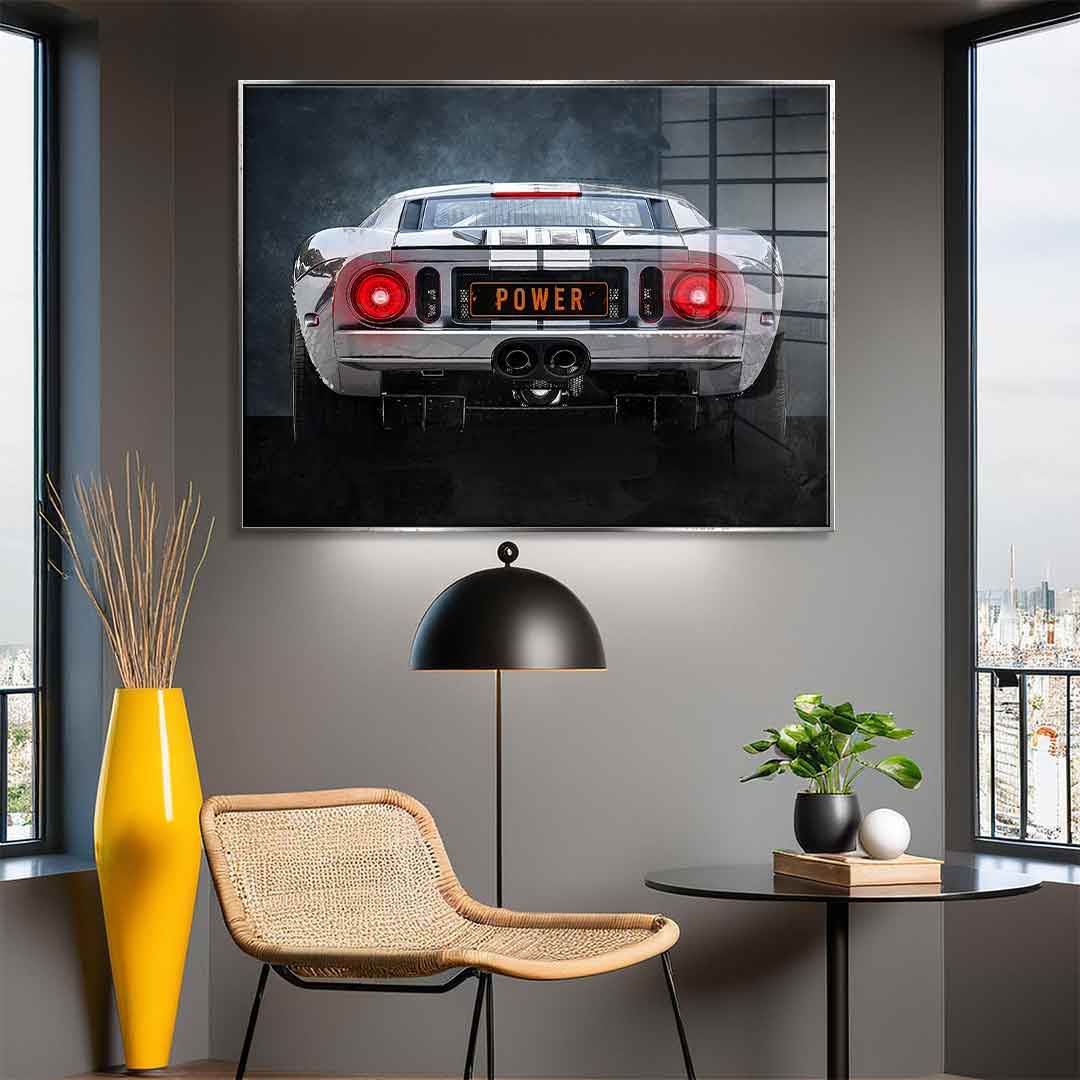 Ford GT Backside - Acrylglas