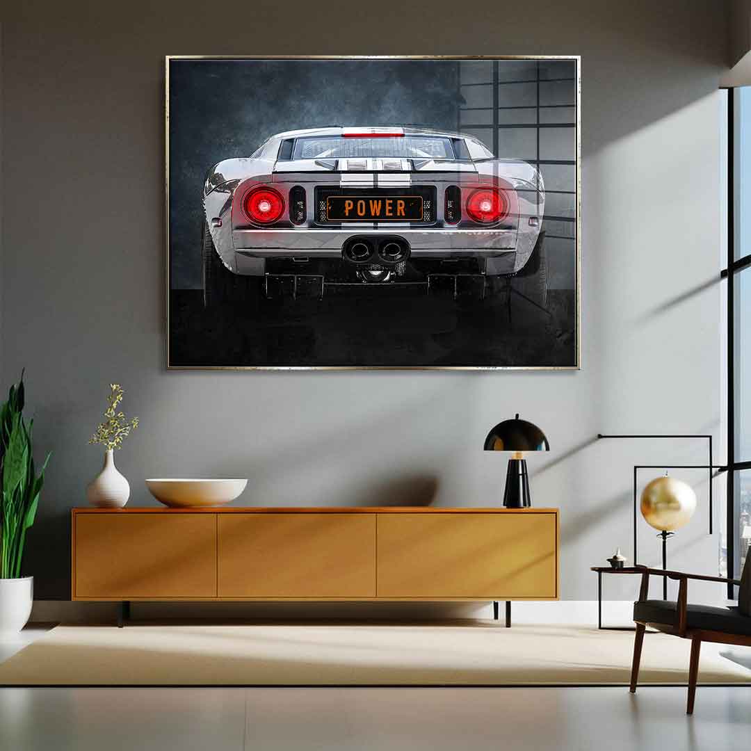 Ford GT Tył – szkło akrylowe