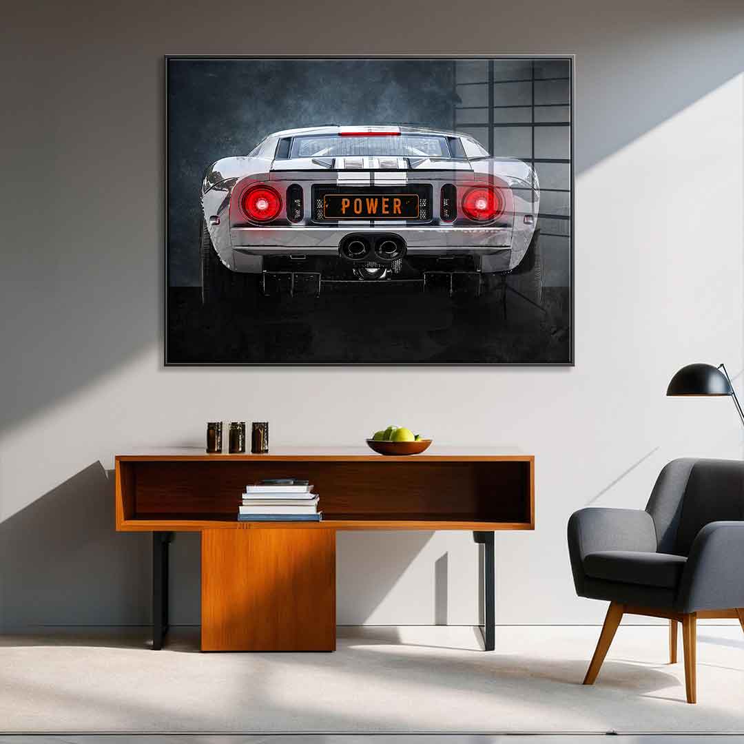 Ford GT Tył – szkło akrylowe