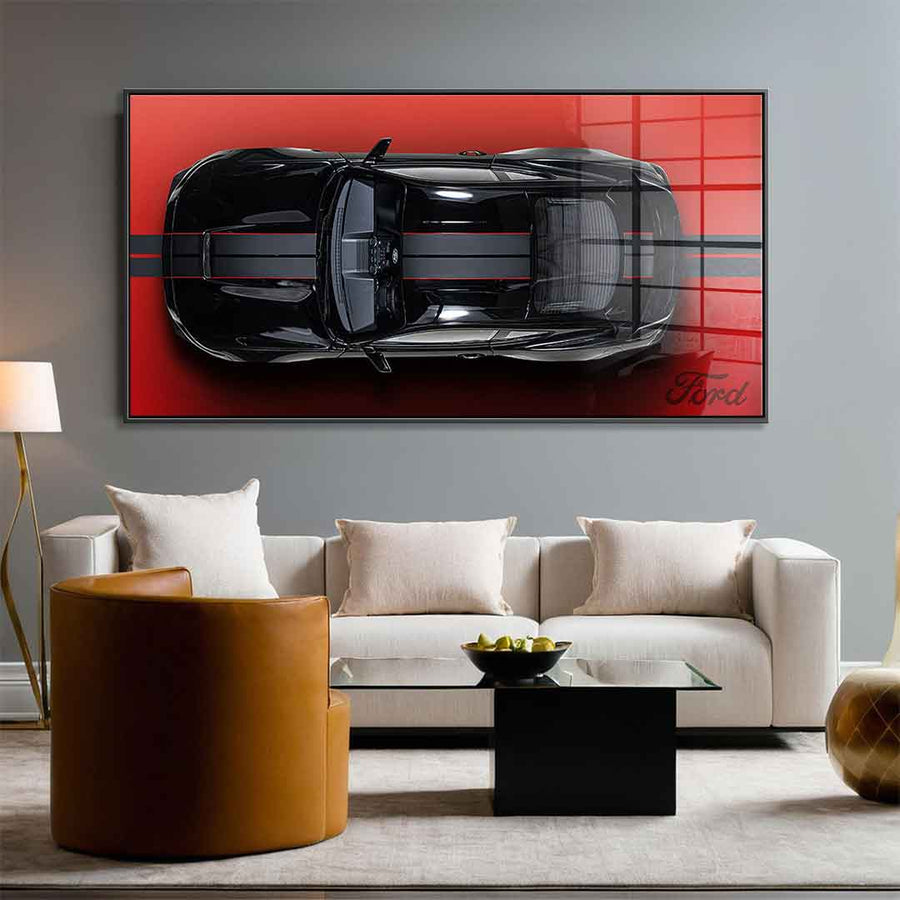 Ford Mustang – szkło akrylowe