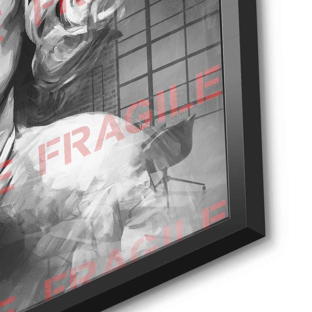 Fragile Monroe - szkło akrylowe